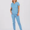 Ženska bluza Super Stretch – Svijetlo plava - BTS medicinske uniforme