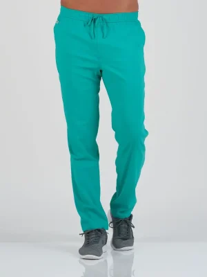 Muške Pantalone Super Stretch – Azzuro Mint - BTS medicinske uniforme