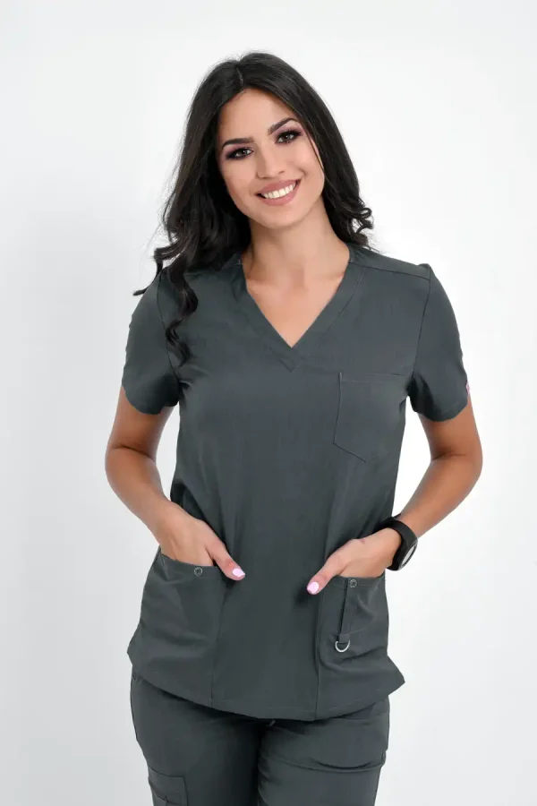 Ženske pantalone Urban sive boje – moderne i udobne medicinske uniforme