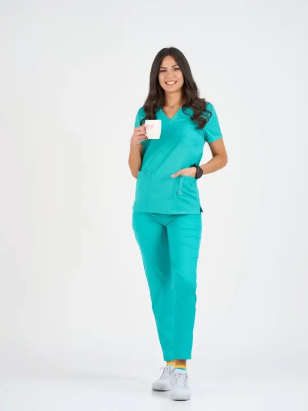 Ženska bluza Dada – Azzuro Mint - BTS medicinske uniforme