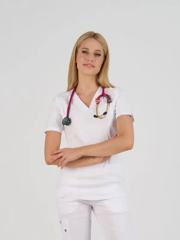 Ženska Bluza Mia - Bijela - BTS medicinske uniforme