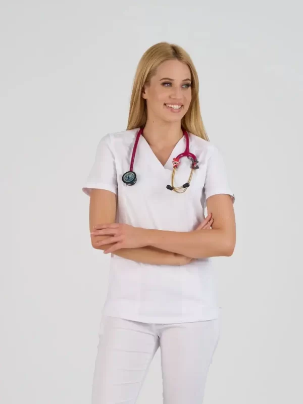 Ženska Bluza Mia - Bijela - BTS medicinske uniforme