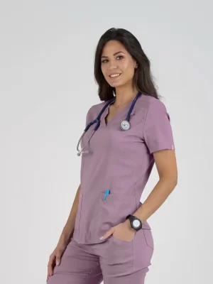 Ženska Bluza Mia – Desert Rose - BTS medicinske uniforme