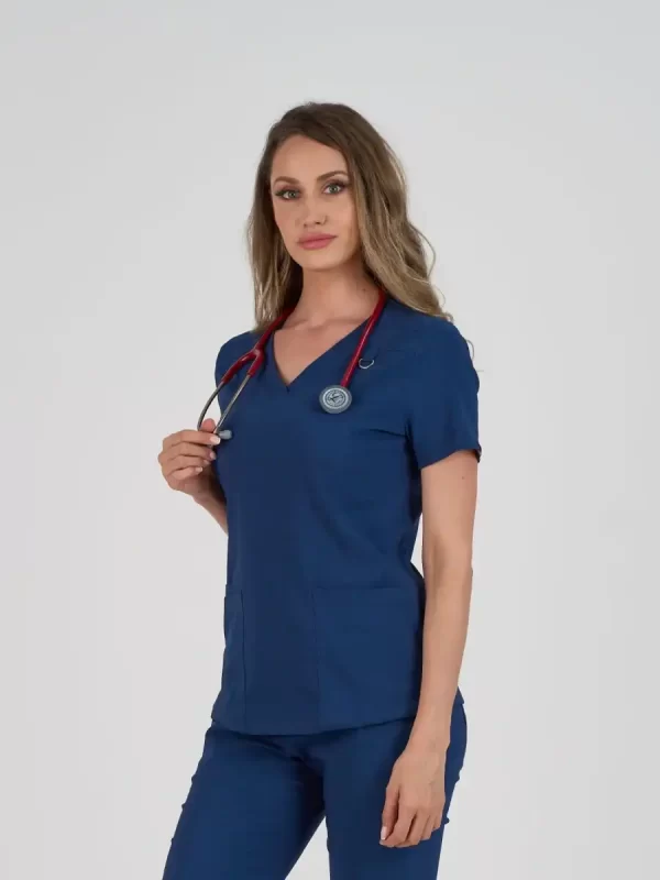 Ženska Bluza Mia – Teget - BTS medicinske uniforme