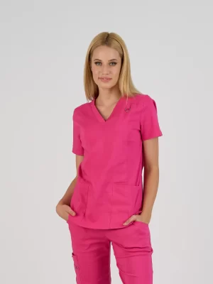 Ženska Bluza Mia – Pink - BTS medicinske uniforme