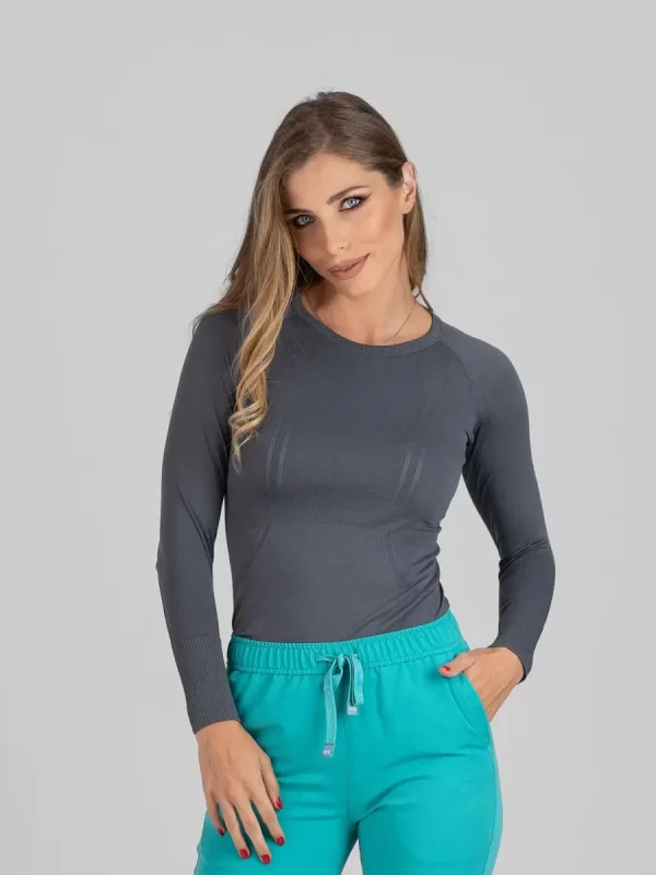 Ženska Bluza Active One – Siva - BTS medicinske uniforme