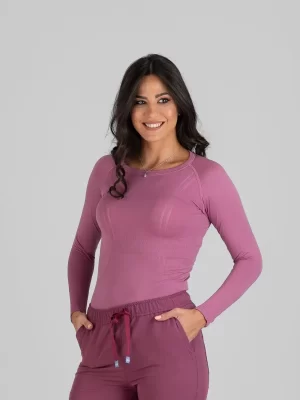 Ženska Bluza Active One – Burgundy - BTS medicinske uniforme