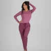 Ženska Bluza Active One – Burgundy - BTS medicinske uniforme