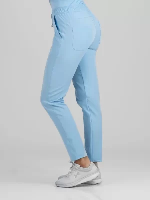 Ženske Pantalone Ella – Sky blue - BTS medicinske uniforme