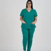 Pantalone Super Stretch Slim - Zelena - - BTS medicinske uniforme