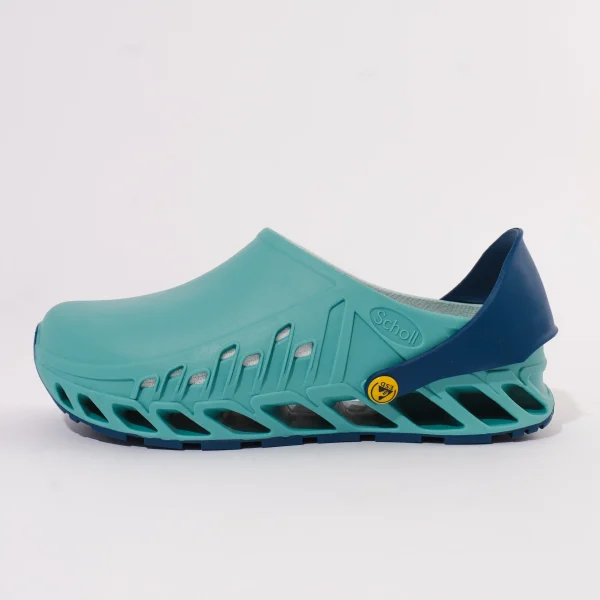 Unisex Scholl klompe Evoflex - Zelene