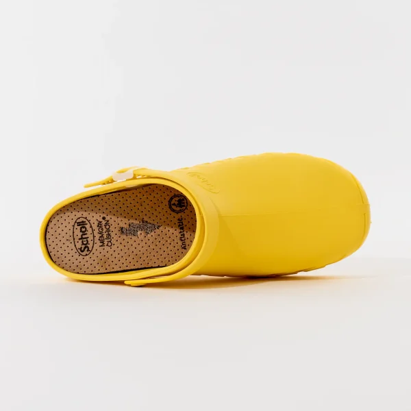 Unisex Scholl klompe Evo - Žute
