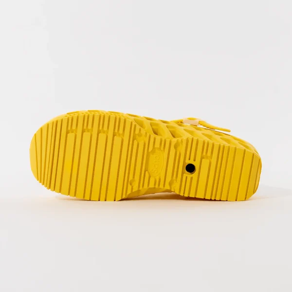 Unisex Scholl klompe Evo - Žute