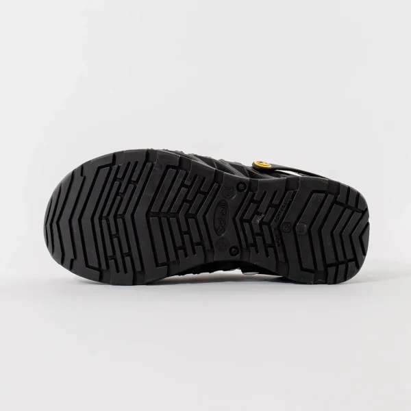 Unisex Scholl klompe Evoflex - Crne