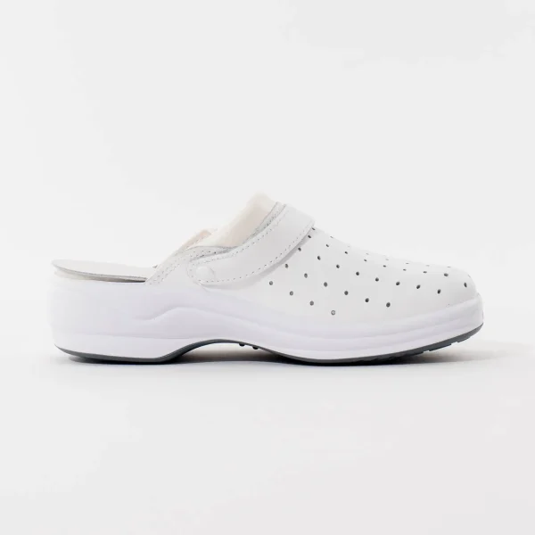 Unisex Scholl klompe New Bonus - Bijele