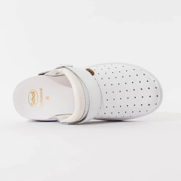Unisex Scholl klompe New Bonus - Bijele