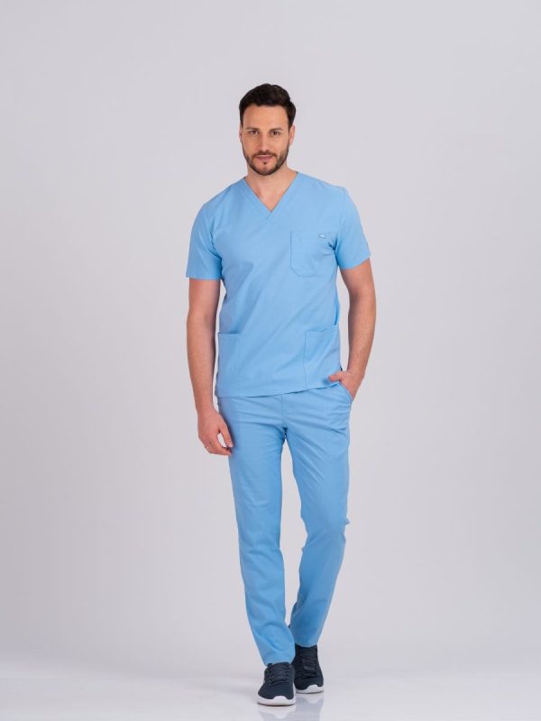 Muška bluza Super Stretch - Svijetlo plava