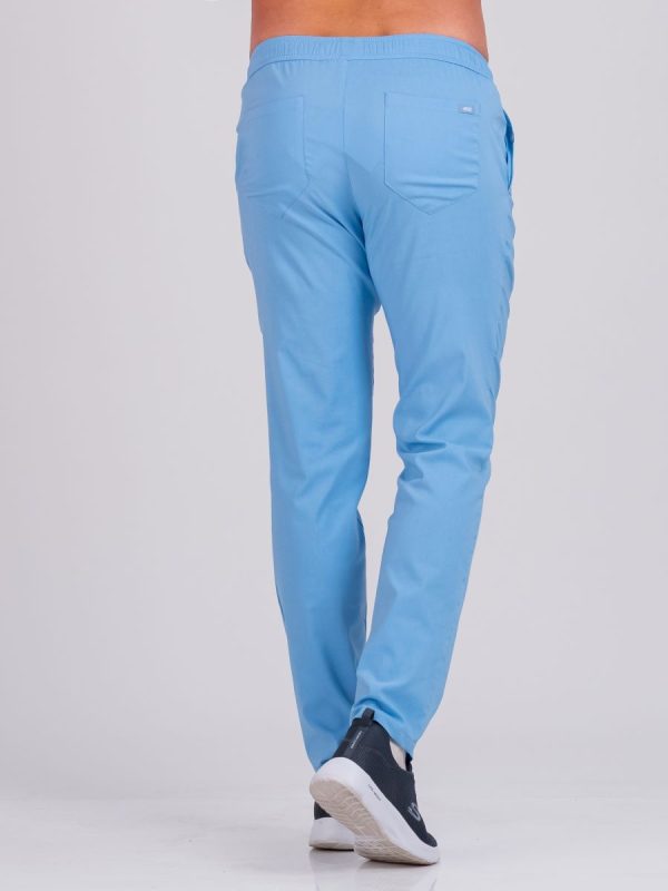 Muške Pantalone Super Stretch - Svijetlo plave