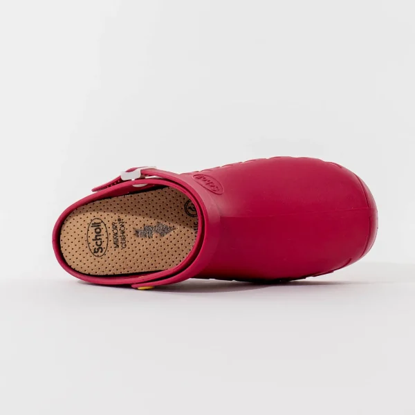 Unisex Scholl klompe Evo - Bordo