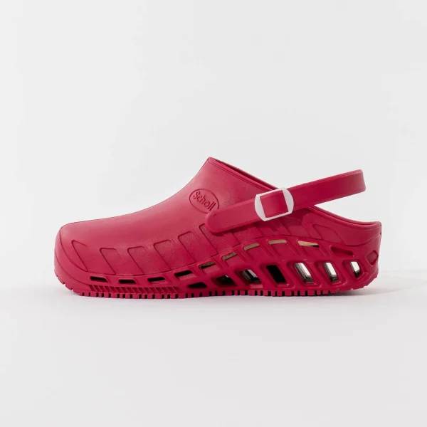 Unisex Scholl klompe Evo - Bordo