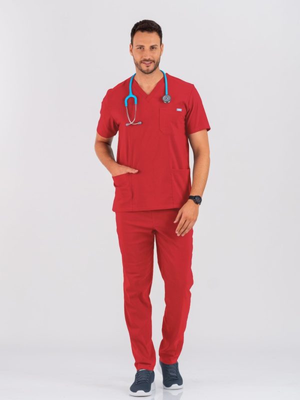 Muška Bluza Super Stretch - Crvena