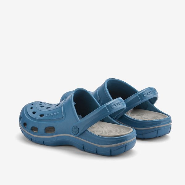 Muške klompe jumper - Plavo sive