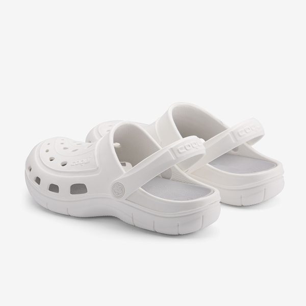 Muške klompe jumper - Bijelo sive