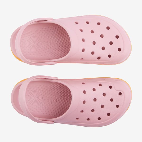 Cody dual ženske klompe - Puder pink