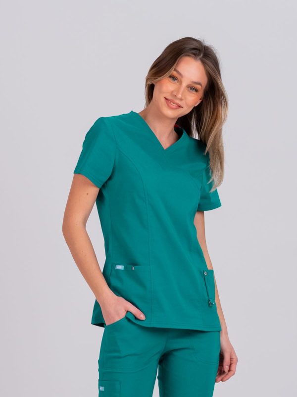 Ženska Bluza Super Stretch - Shiny Green