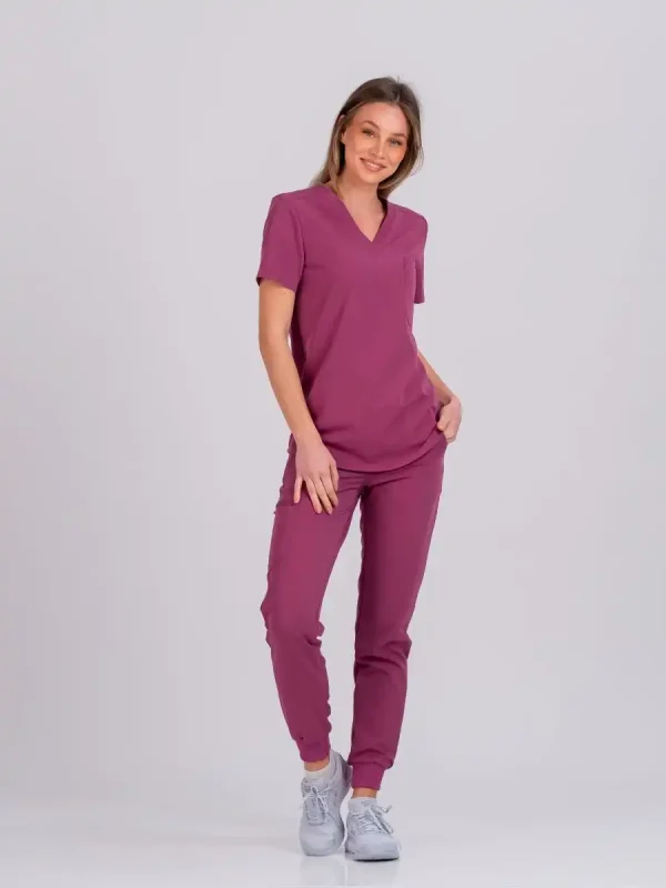 Ženske pantalone Hero Sport - Burgundy