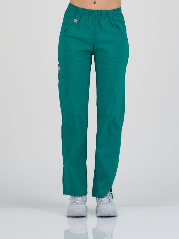 Ženske Pantalone Super Stretch - Shiny Green
