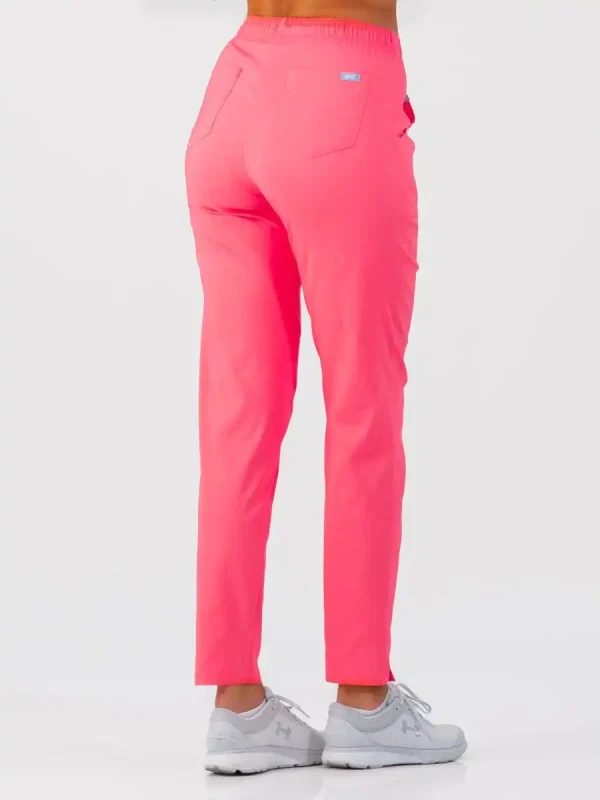Ženske pantalone Super Stretch Slim – Neon Coral